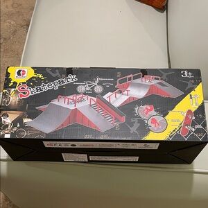 Skatepark Toy Set with Ramps